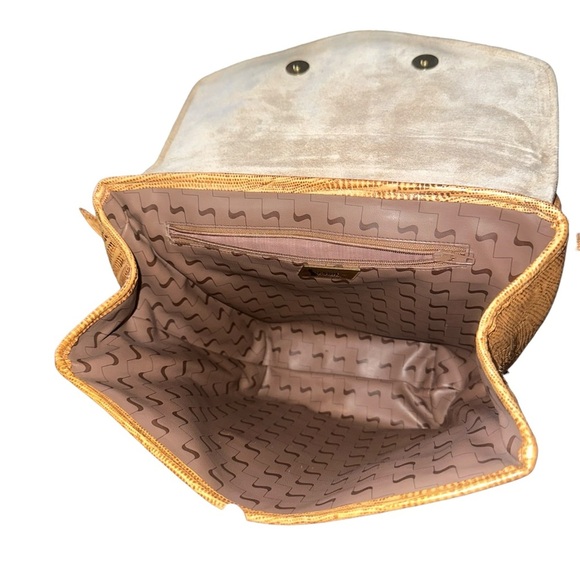 Vintage Sharif Snakeskin Crossbody western Bohemian bag - Picture 7 of 7